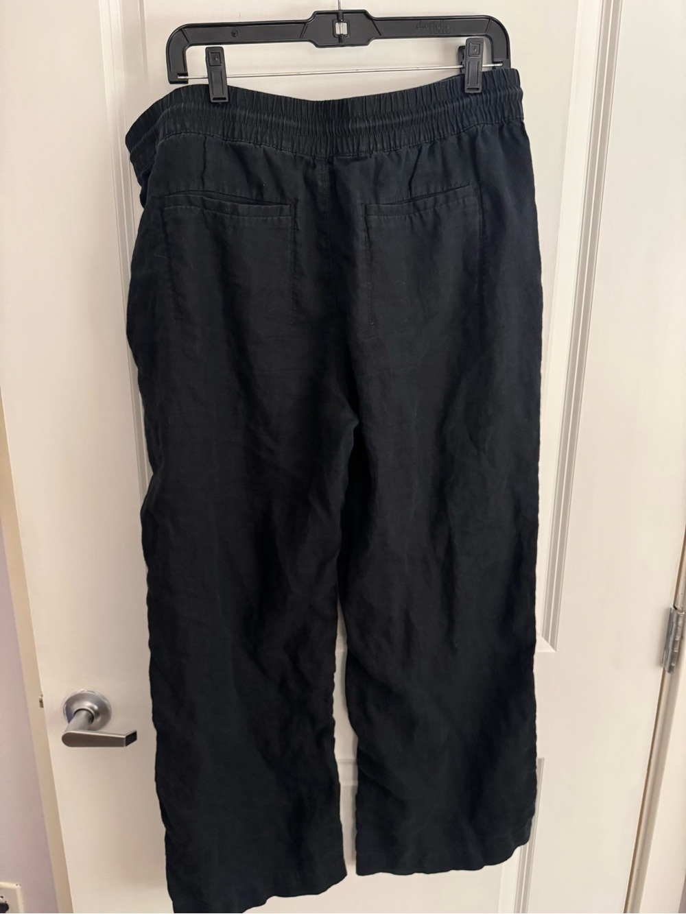 Athleta Retreat Linen High Rise Wide Leg Pant L - Picture 2 of 6
